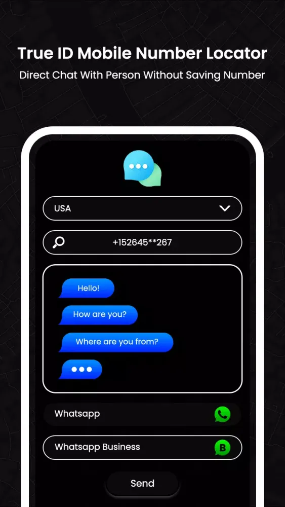 Скриншоты True ID Mobile Number Locator