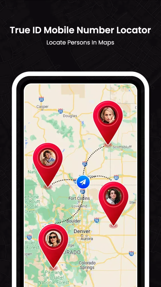 Скриншоты True ID Mobile Number Locator
