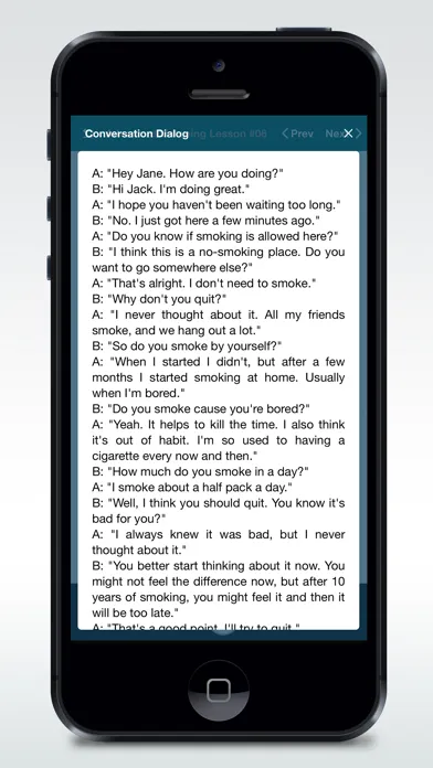 English Listening. Screenshots