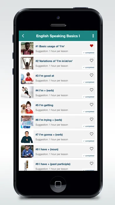Zrzuty ekranu English Conversation Basic