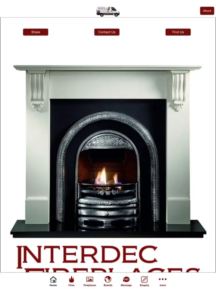 Interdec Fireplaces Ltd iPad  스크린샷