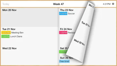 Week Calendar + سکرین شاٹس