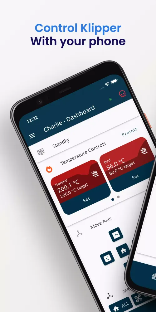 Mobileraker Screenshots