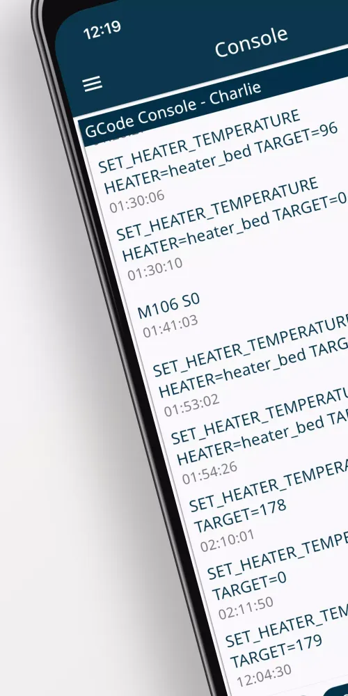 Mobileraker Screenshots