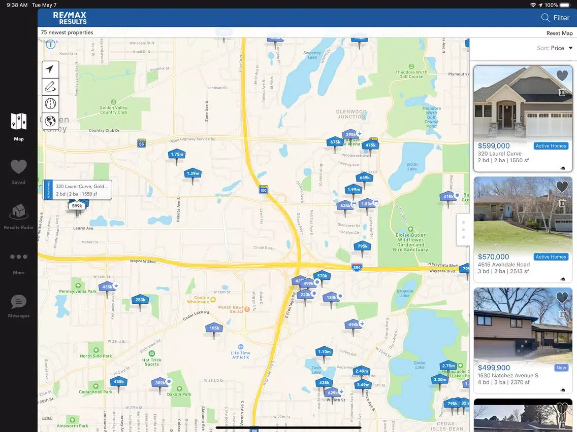 RE/MAX Results - Results Radar iPad  Screenshots