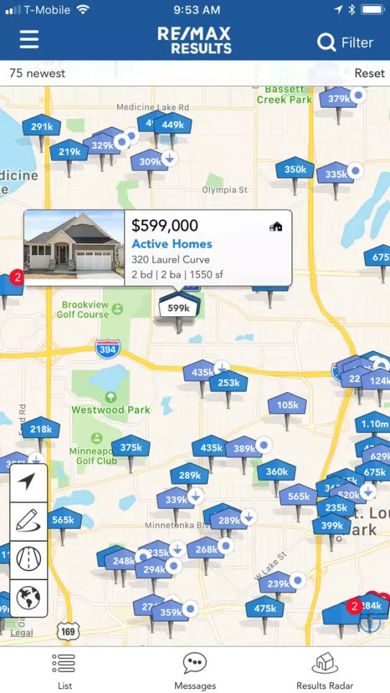 RE/MAX Results - Results Radar Screenshots
