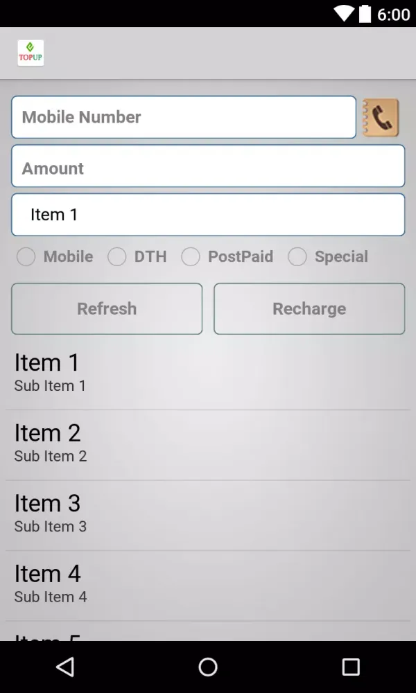 صور Etopup Recharge