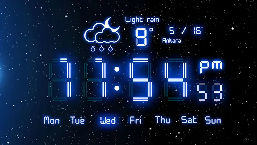 Ảnh chụp màn hình của Digital Alarm Clock