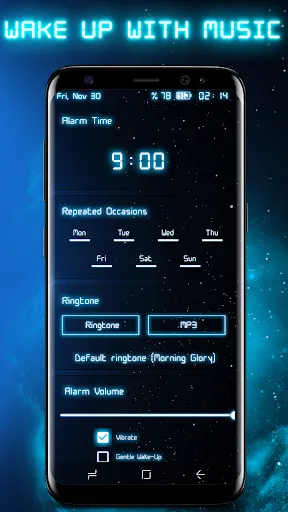 Ảnh chụp màn hình của Digital Alarm Clock