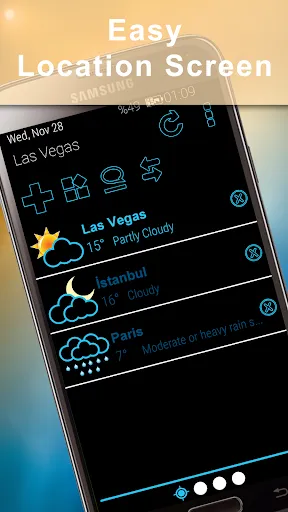 Capturas de tela do Weather Rise Clock 30+ Widgets