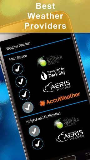 Capturas de tela do Weather Rise Clock 30+ Widgets