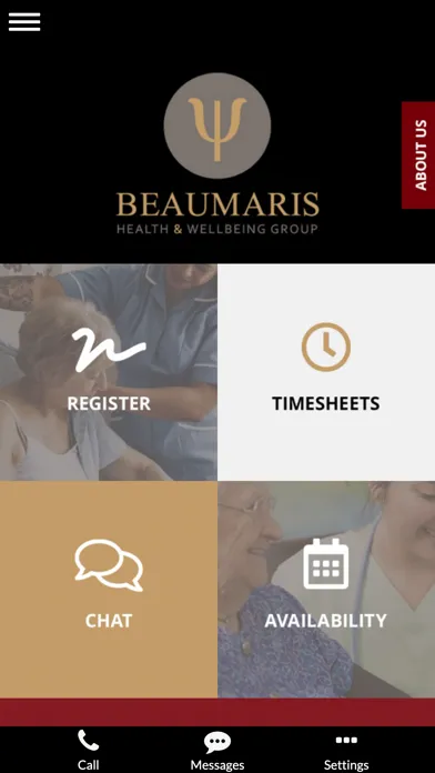 Capturas de tela do Beaumaris Nursing Agency