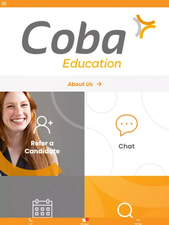 Capturas de tela do Coba Education iPad 