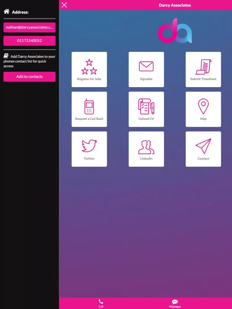 Darcy Associates iPad 應用截圖