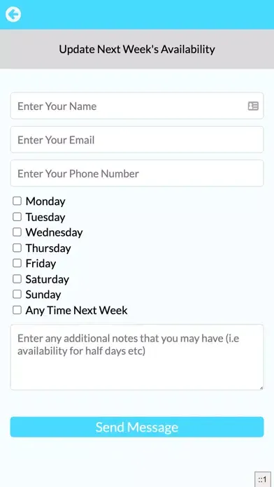 Tangkapan layar FastTrack App