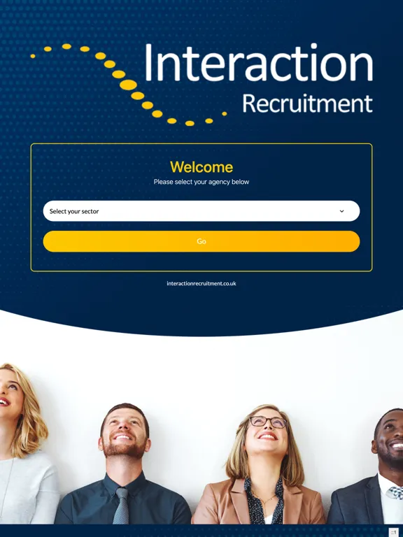 Capturas de pantalla de Interaction Recruitment iPad 