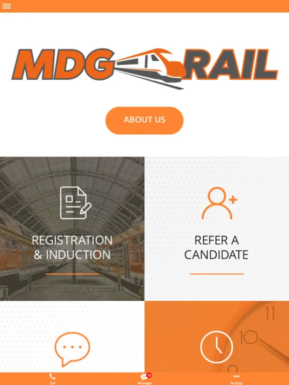 MDG Rail iPad 应用截图