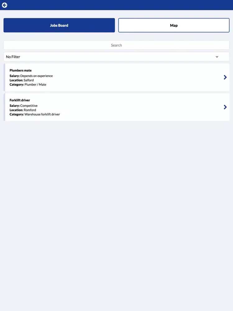 MPL Site Services Mobile iPad 應用截圖
