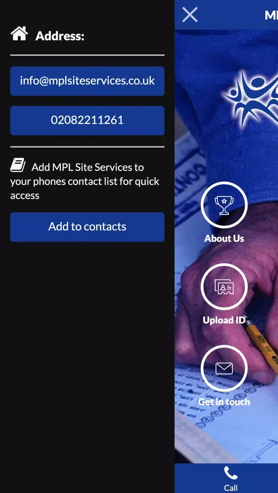 MPL Site Services Mobile應用截圖