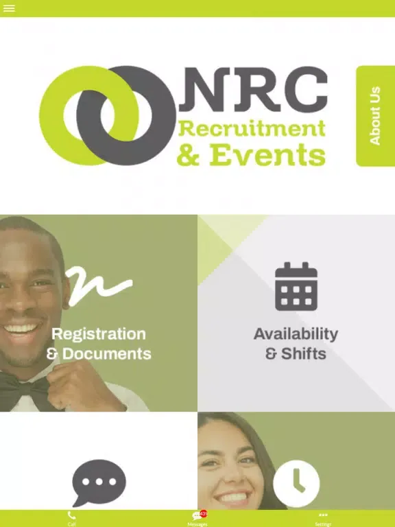NRC Recruitment and Events iPad  Ekran Görüntüleri