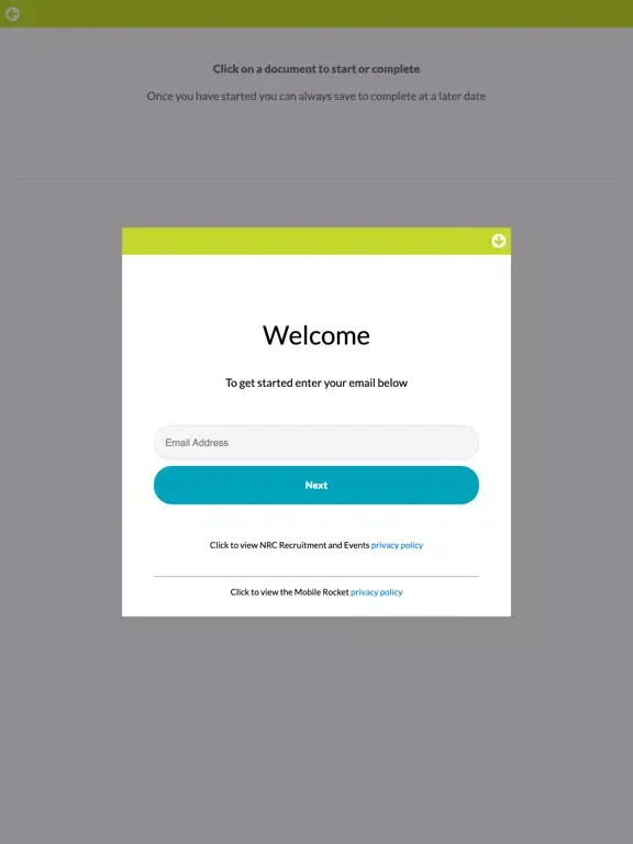 NRC Recruitment and Events iPad  Ekran Görüntüleri