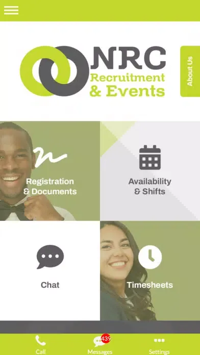 NRC Recruitment and Events Ekran Görüntüleri