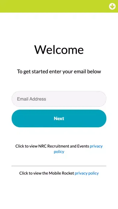 NRC Recruitment and Events Ekran Görüntüleri