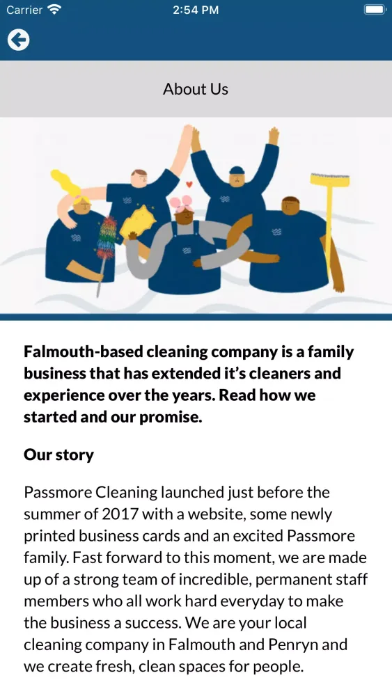 Passmore Cleaning Services 스크린샷