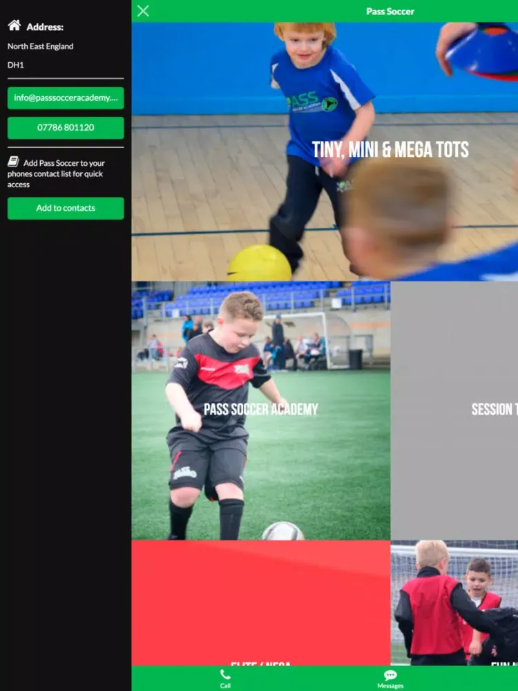 تصاویر Pass Soccer Academy iPad 