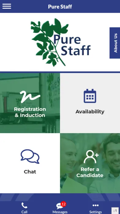 ภาพหน้าจอของ Pure Staff