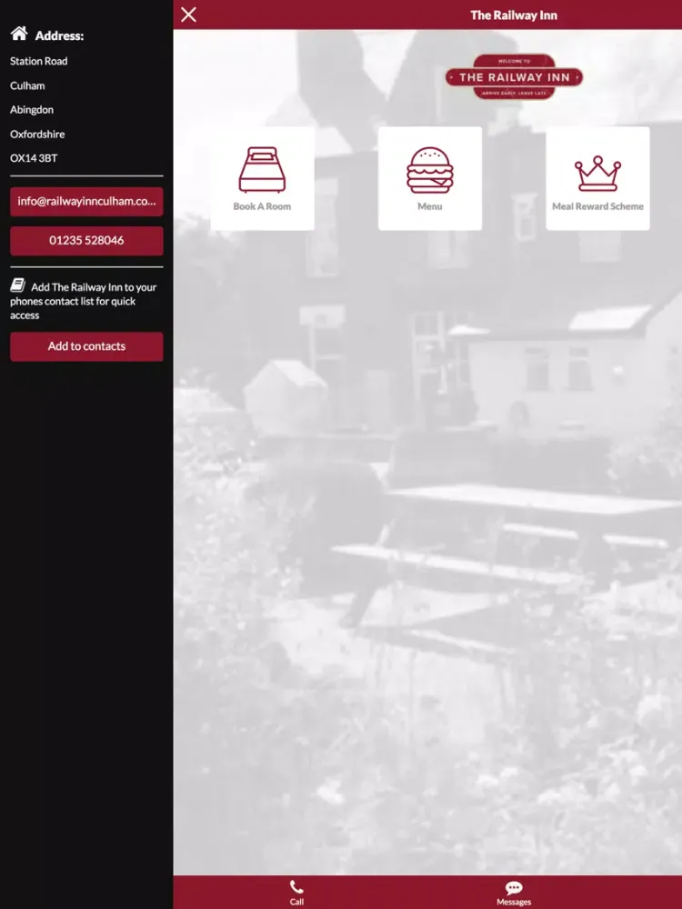 Zrzuty ekranu The Railway Inn iPad 