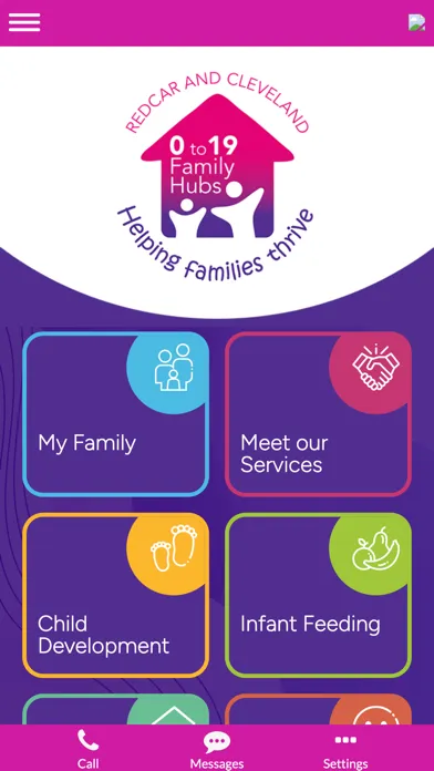 Captures d'écran de Redcar & Cleveland family hubs
