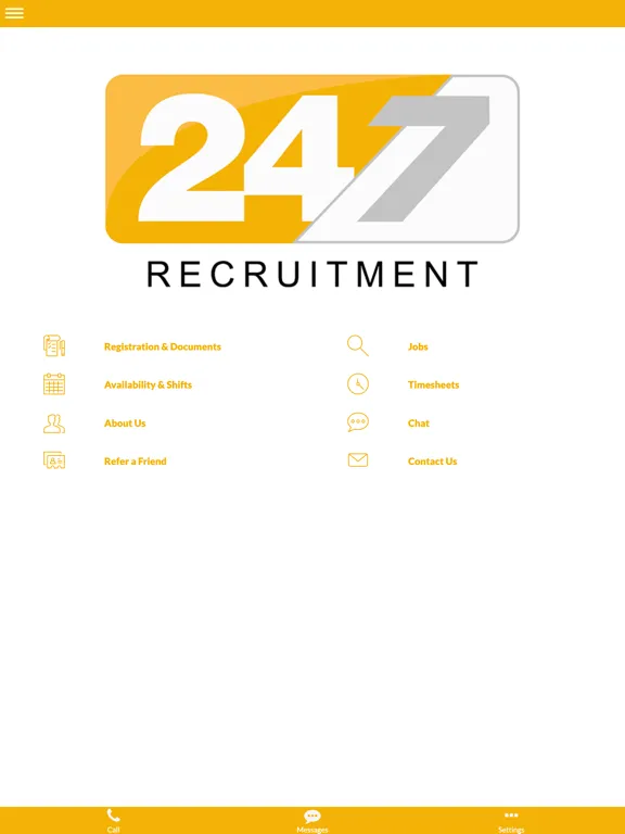 WORK HIVE - 24/7 Recruitment iPad  Screenshots