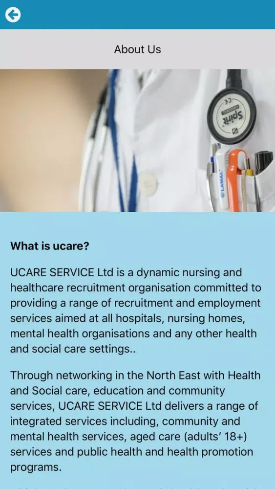 Ucare Services Screenshots