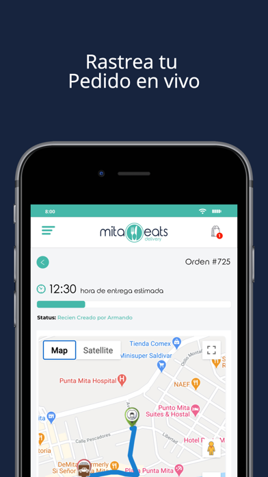 Mita Eats Delivery應用截圖