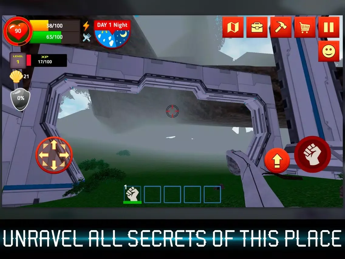 Alone Planet: Survival Sim iPad  Screenshots