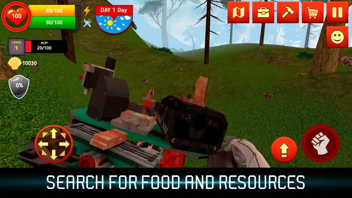 Alone Planet: Survival Sim Screenshots