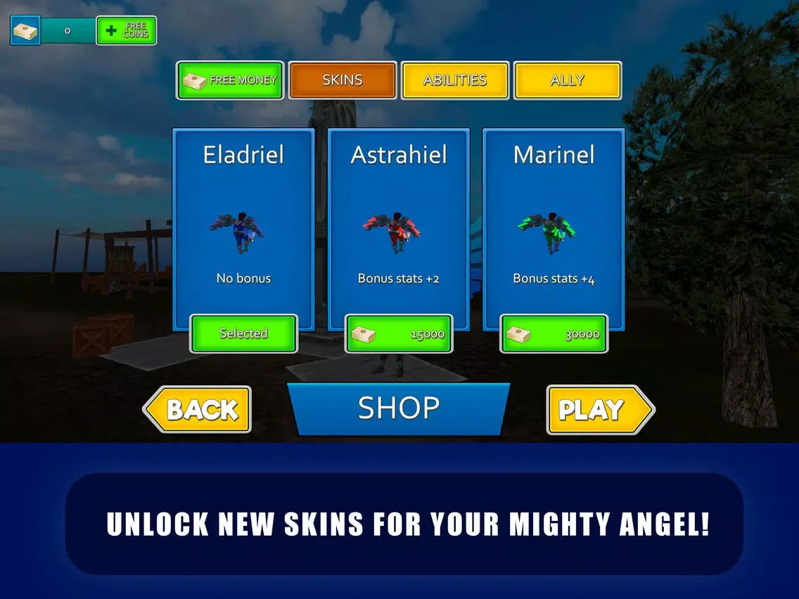 Ảnh chụp màn hình của Flying Angel Fighting Sim 3D iPad 
