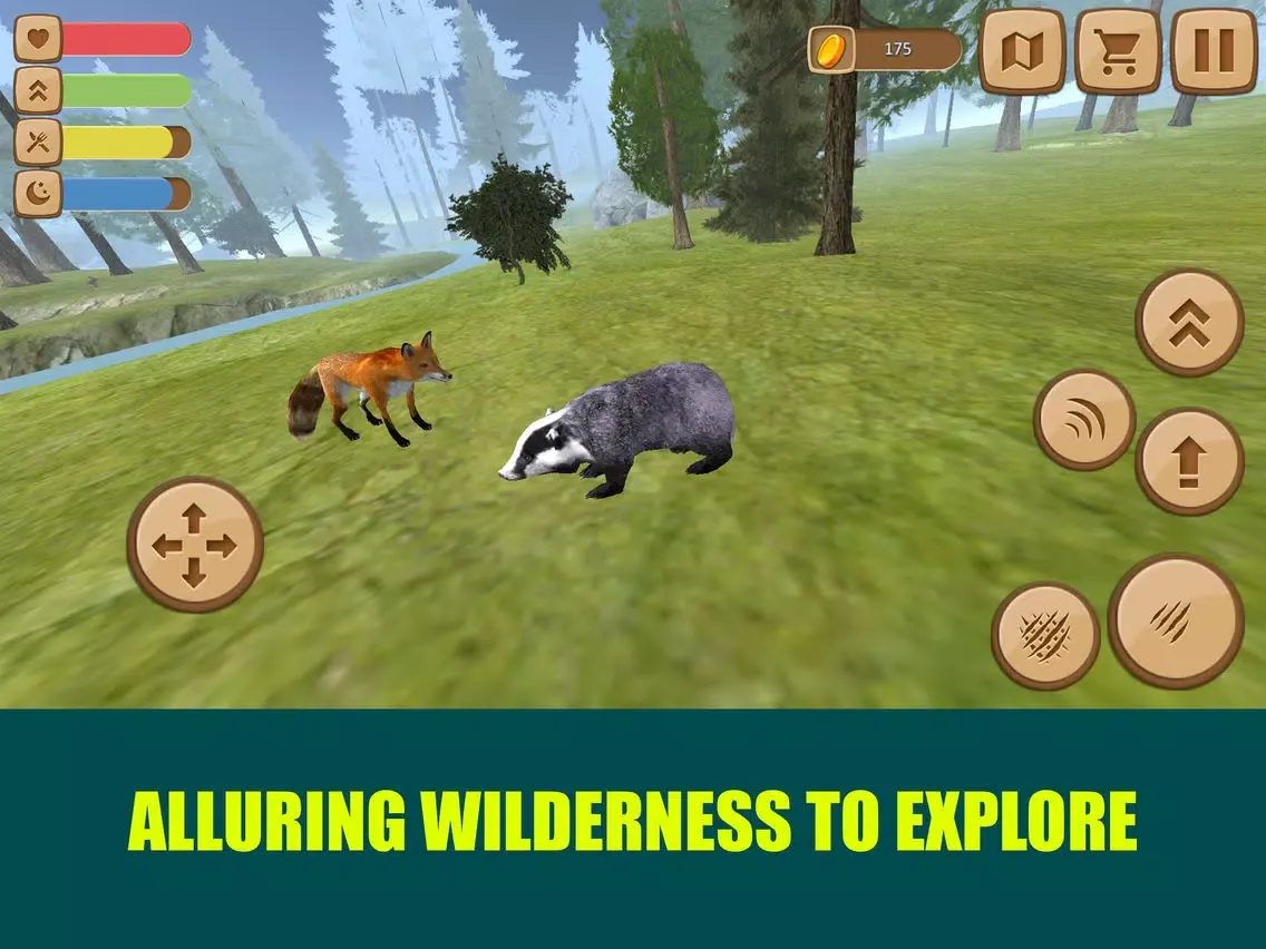 Capturas de tela do Badger Simulator 3D iPad 