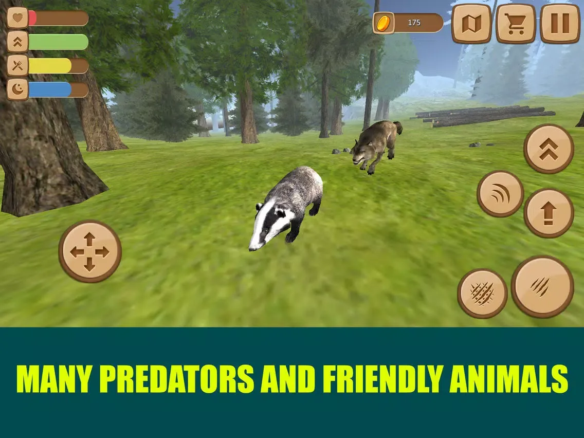 Capturas de tela do Badger Simulator 3D iPad 