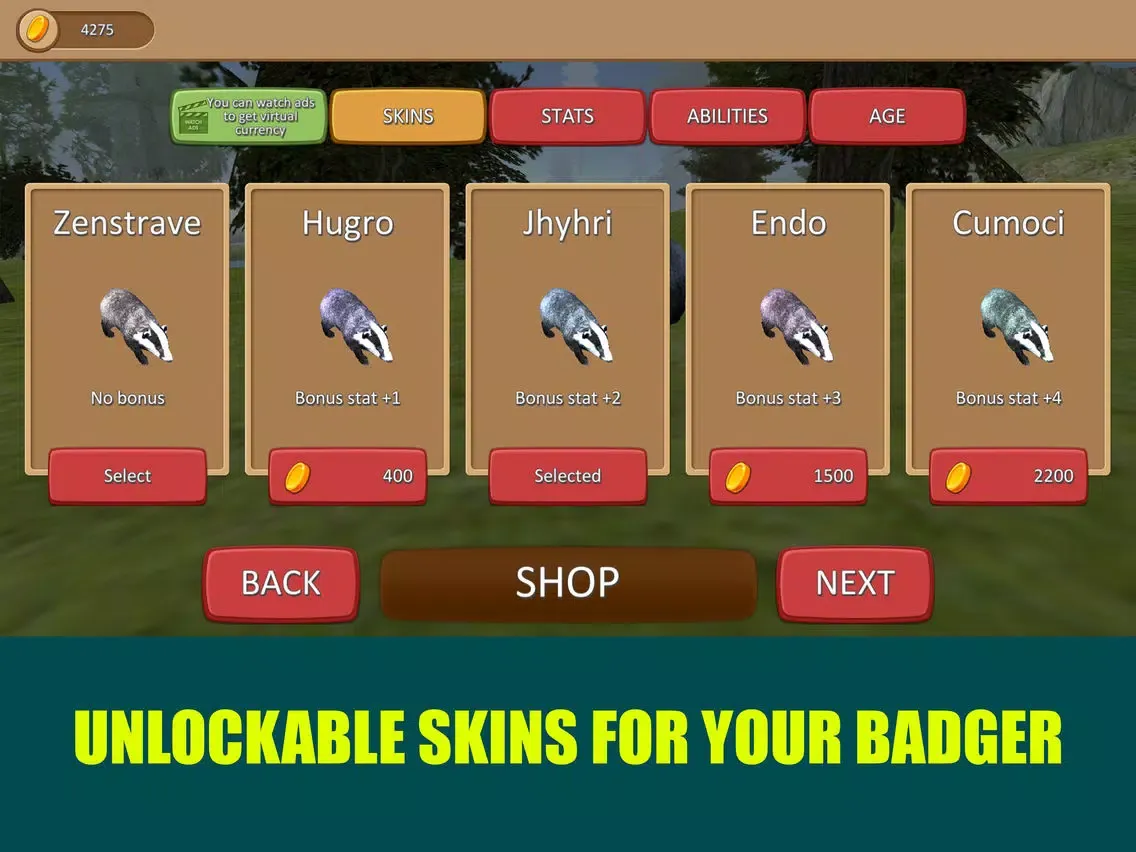 Capturas de tela do Badger Simulator 3D iPad 