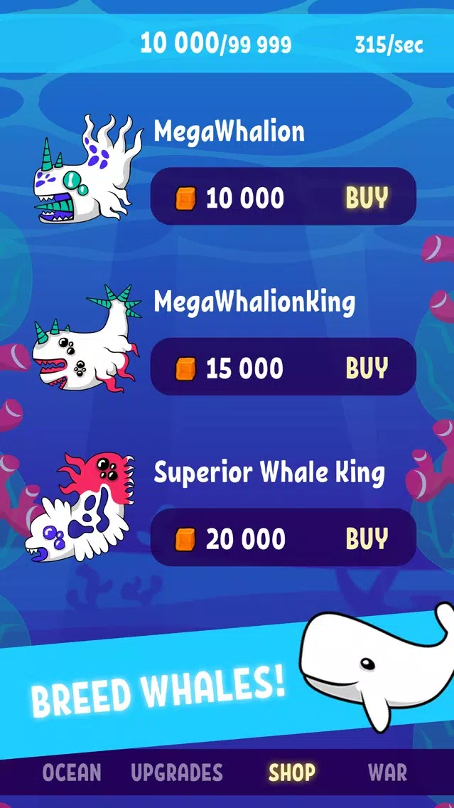 Blue Whale Evolution Clicker应用截图