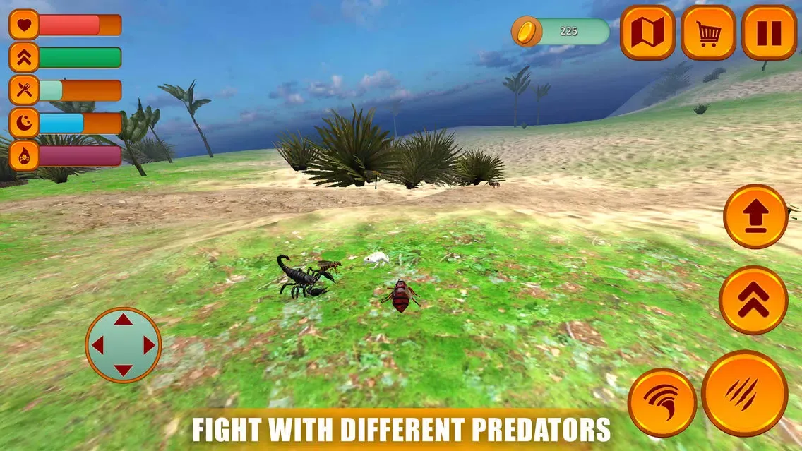 Flying Bumblebee Insect Sim 3D سکرین شاٹس