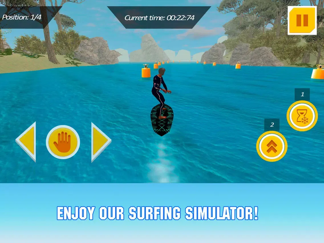 Screenshot di Water Surfing Board: Rider Sim iPad 