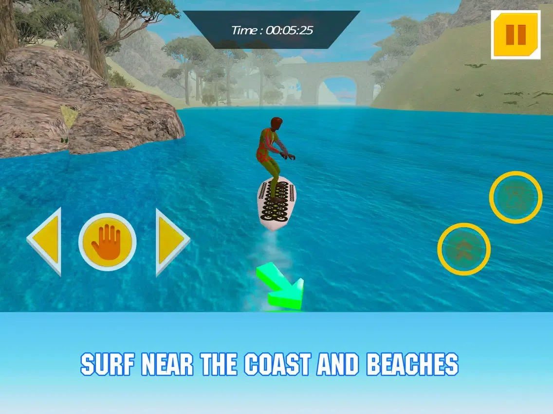 Screenshot di Water Surfing Board: Rider Sim iPad 