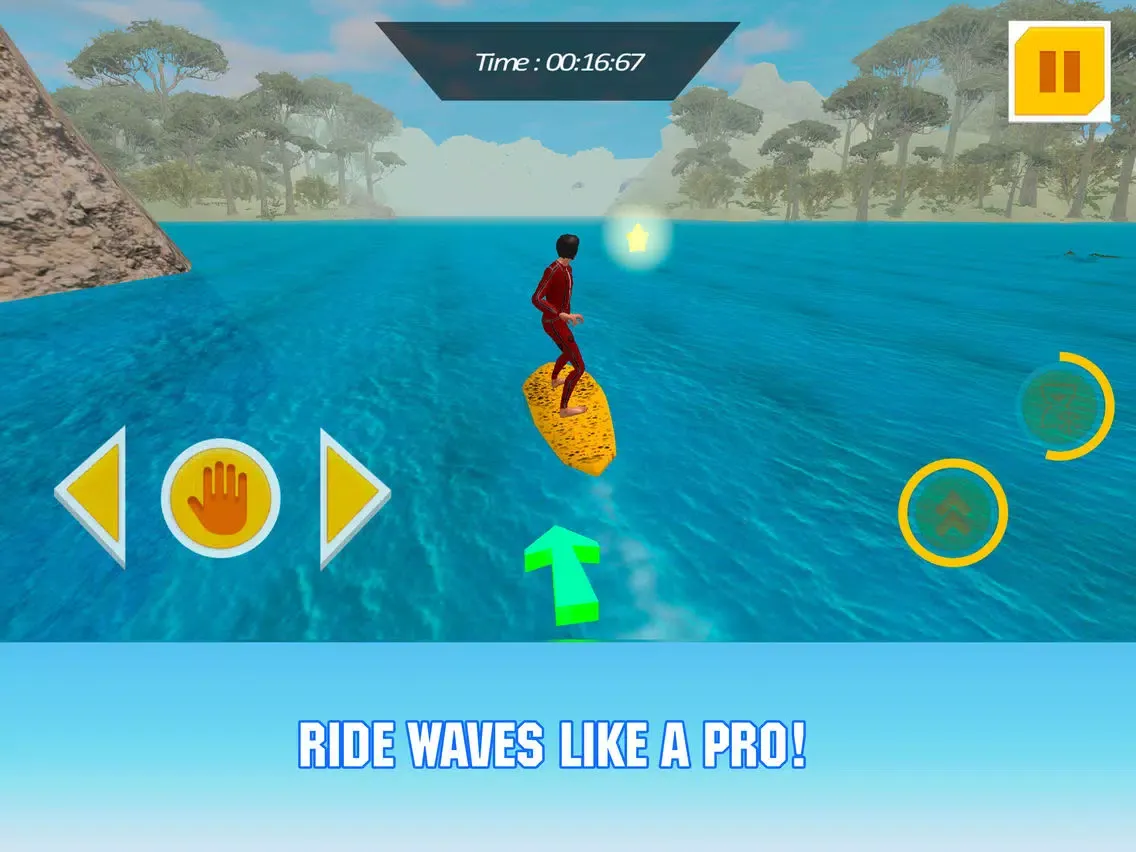 Screenshot di Water Surfing Board: Rider Sim iPad 