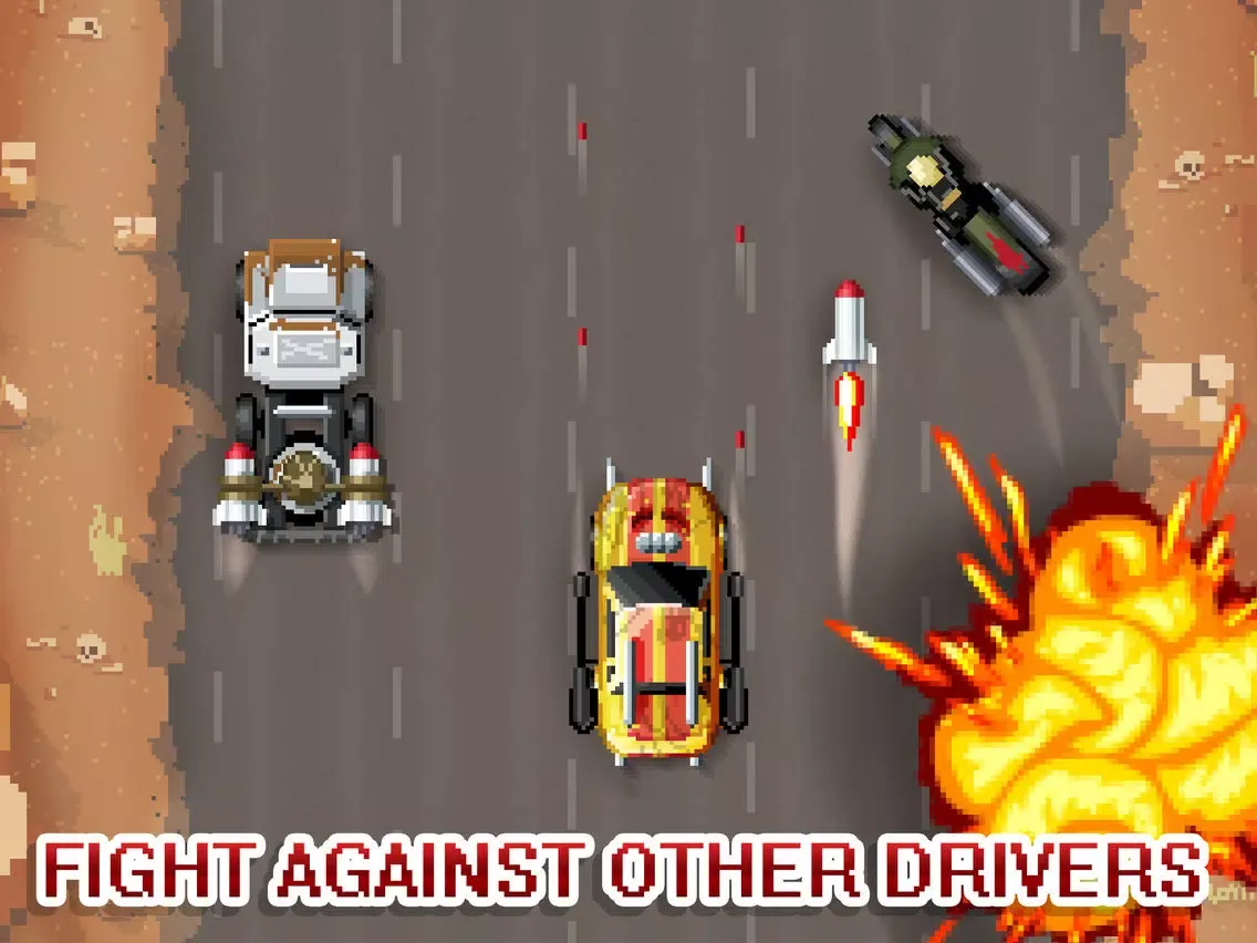 Tangkapan layar First Lane High Speed Racer 3D iPad 