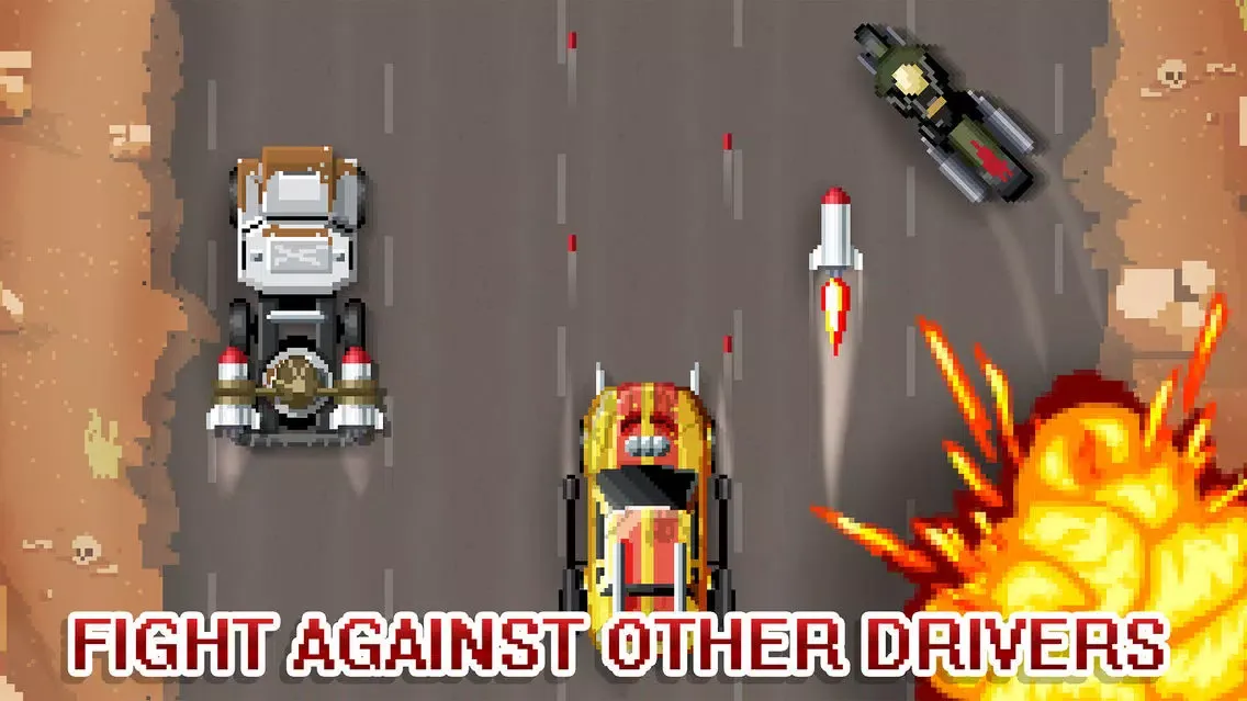Tangkapan layar First Lane High Speed Racer 3D