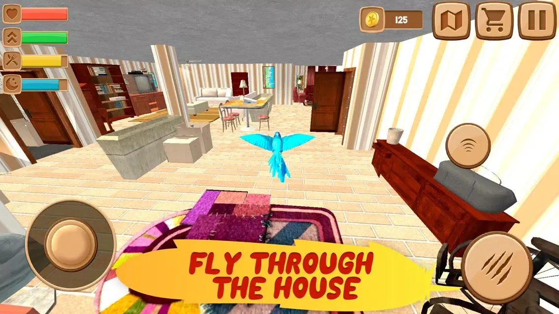 Home Pet Parrot Simulator应用截图