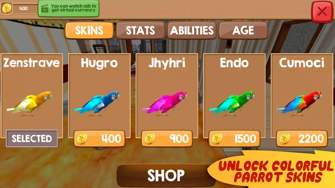 Home Pet Parrot Simulator应用截图